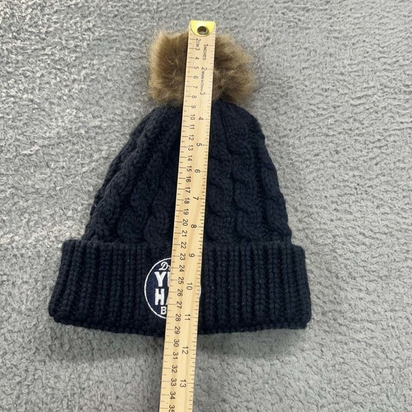 Yee Haw Beer Hat Men Pom Beanie One Size Apollo Brew - Picture 2 of 5